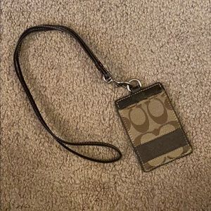 Coach ID/badge holder